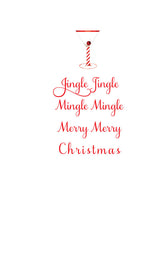Holiday Martini With Glitter Holiday Cards (Set of 60)